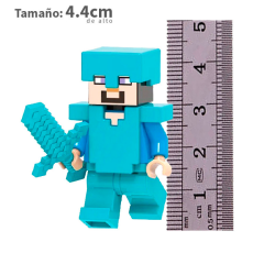 Steven Armadura de Diamante - Minecraft - Minifigura