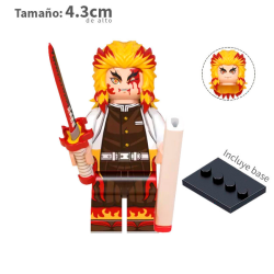 Rengoku Kyoujurou v2 - Demon Slayer - Minifigura
