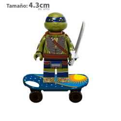 Leonardo - Tortugas Ninja - Minifigura
