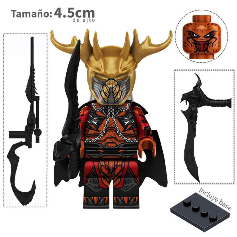 White-haired Elder - Alien vs Depredador - Minifigura