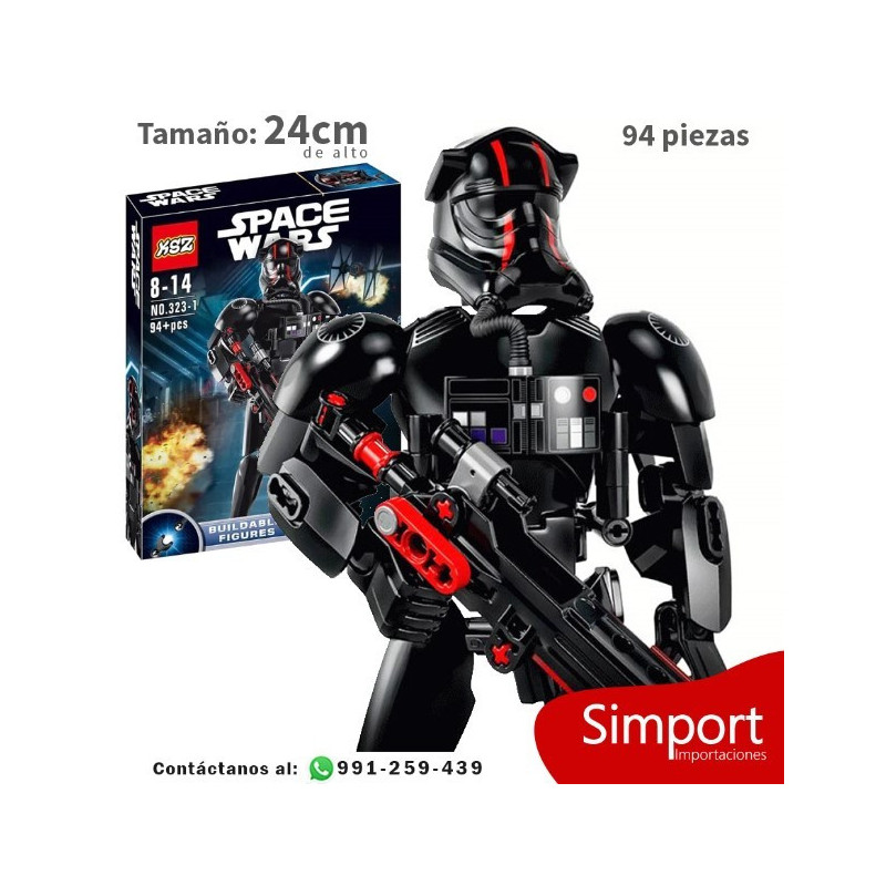 Piloto Elite TIE Fighter - Star Wars - 94 piezas