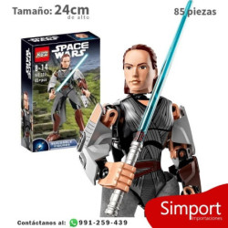 Rey Last Jedi - Star Wars - 85 piezas