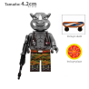 Rocksteady - Tortugas Ninja - Minifigura