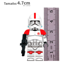 Medic Clone trooper - Star Wars - Minifigura