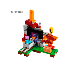 Portal al Nether -  Minecraft - 477 Piezas