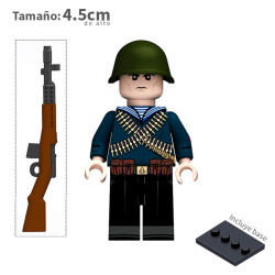 Infantería de Marina Soviética v5 - WWII - Soldados - Minifigura