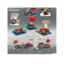 Vaca Hongo - Minecraft - 253 piezas