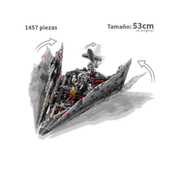 Nave Destructor - Star Wars - 1457 Piezas