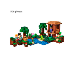 Cabaña de Brujas Pantano - Minecraft - 508 piezas