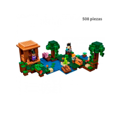 Cabaña de Brujas Pantano - Minecraft - 508 piezas