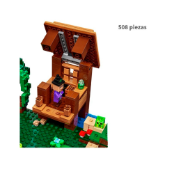 Cabaña de Brujas Pantano - Minecraft - 508 piezas