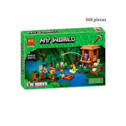 Cabaña de Brujas Pantano - Minecraft - 508 piezas