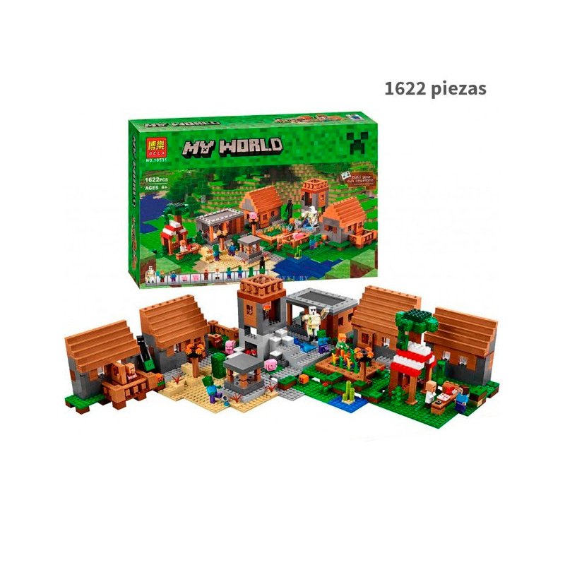 Aldea - Minecraft - 1622 piezas