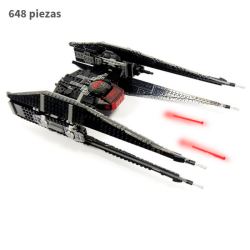 Nave Fighter Kylo Ren  - Star Wars - 648  piezas