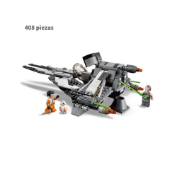 Black Ace TIE Interceptor - Star Wars - 408 piezas