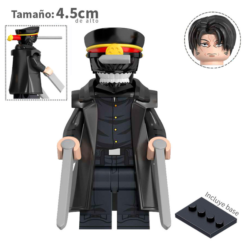 Samurai denji con sangre - Chainsaw Man - Minifigura