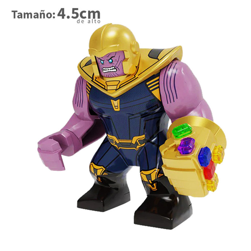 Thanos armadura completa y  guantelete - Marvel  - Minifigura