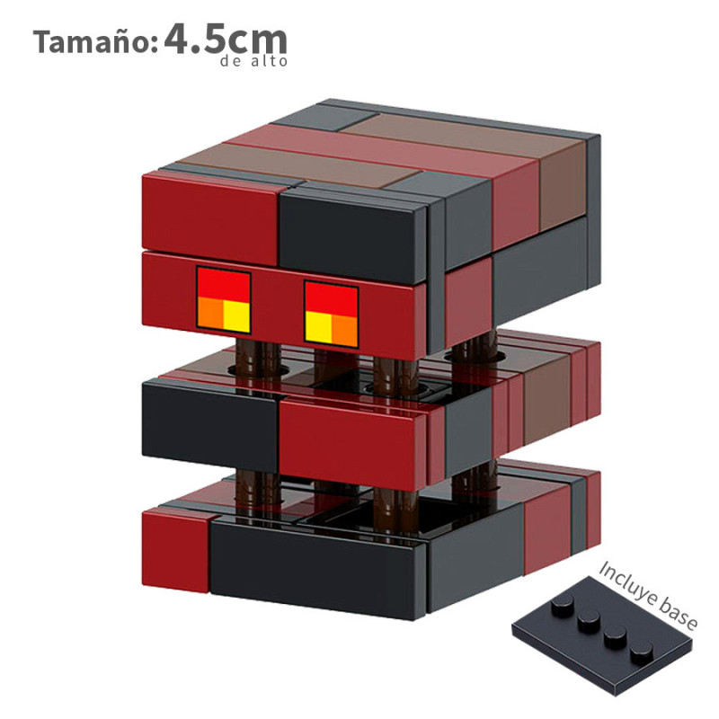 Cubo de magma - Minecraft - Minifigura