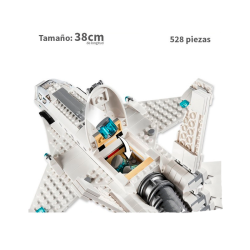 Stark Jet Plane and Spider Man -Marvel - 528 piezas