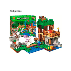 Ataque Ejército Esqueleto - Minecraft - 463 Piezas