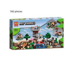 Creatividad 3 - Minecraft -  582 Piezas