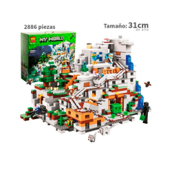 Mina en la montaña  - Minecraft - 2886 piezas