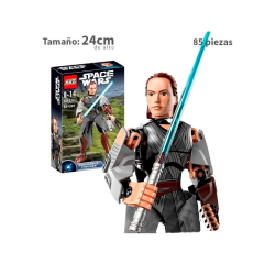 Rey Last Jedi - Star Wars - 85 piezas