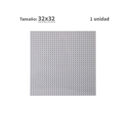 Plancha 32 x 32 bloque alternativo Light Gray
