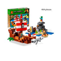 Barco Pirata - Minecraft -  404 Piezas