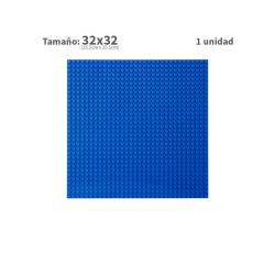Plancha 32 x 32 bloque alternativo Blue