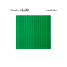 Pack 4 unidades Plancha 32 x 32 bloque Green