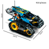 Vehiculo Acrobatico a Control Remoto - 418 piezas
