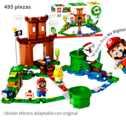 Fortaleza Acorazada con Mario Bross - 495 piezas