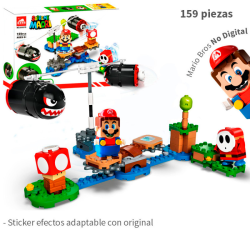 Avalancha de Bill Balazos  con Mario Bross - 159 piezas