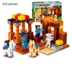 El puesto comercial andino  - Minecraft  - 213 Piezas