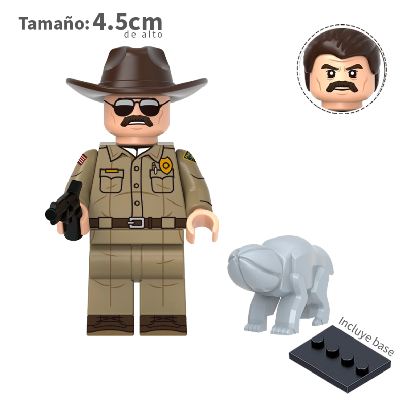 Hopper v2 - Stranger Things - Minifigura