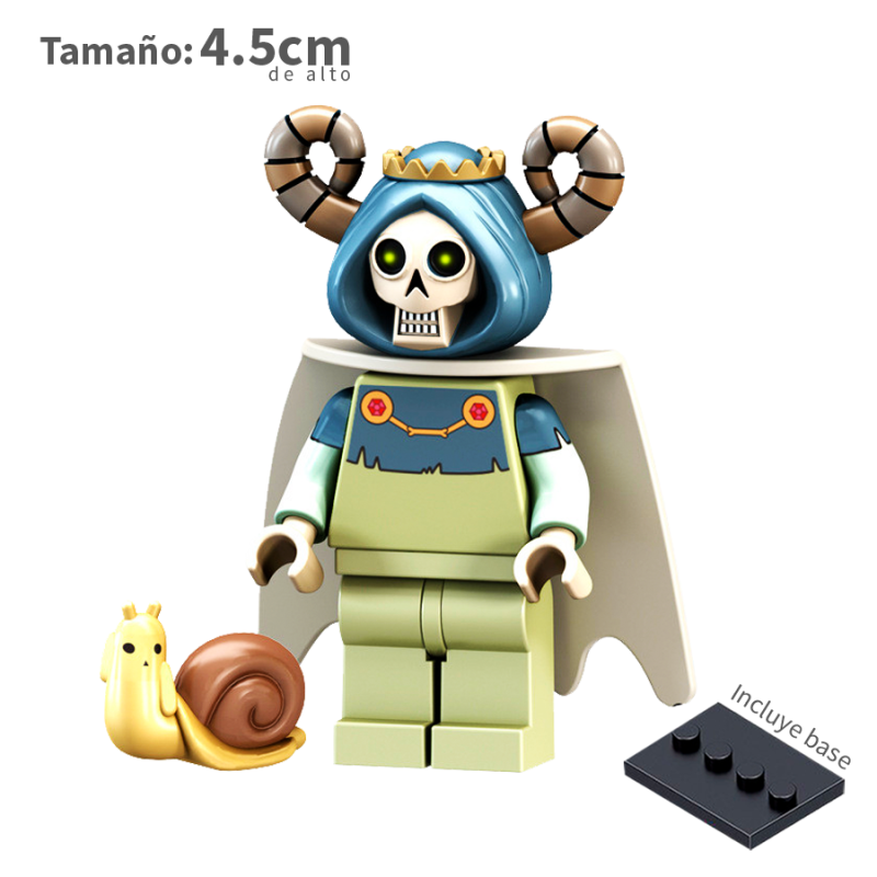 The Lich  y Caracol - Hora de Aventura - Minifigura
