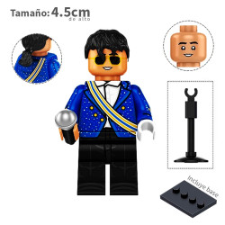 Michael Jakson v9 - Artistas - Minifigura
