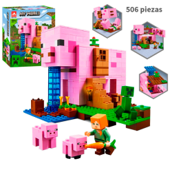 La Casa del Cerdo  - Minecraft - 506 piezas