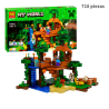 La casa del árbol de la selva - Minecraft - 718 piezas