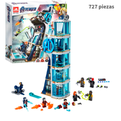 Batalla en la Torre de los Vengadores  - Marvel - 727 piezas