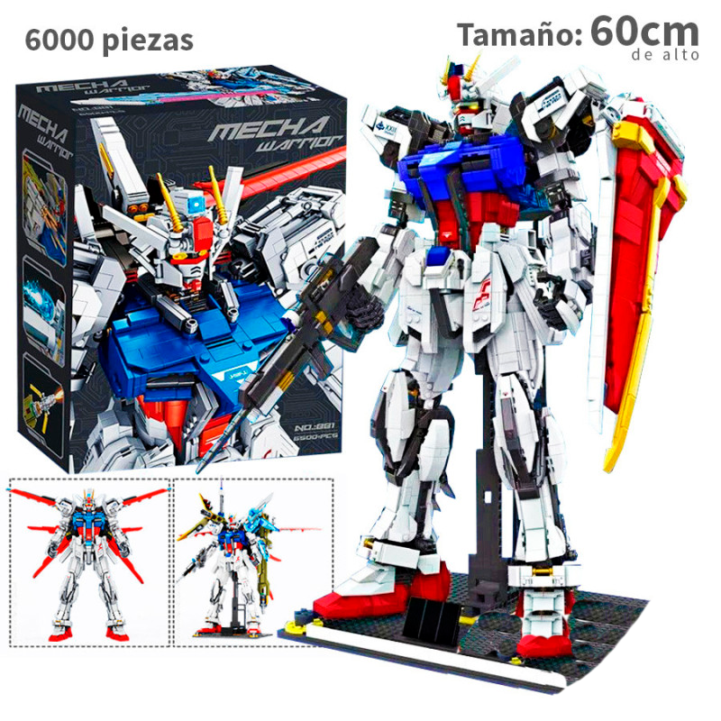 Gundam  Creative Expert MOC 881 Mech Warrior - 6000 piezas