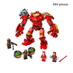 Hulkbuster de Iron Man vs. Agente de A.I.M.  - Marvel - 480 piezas