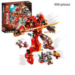 Mecánico de piedra de fuego - Ninjago  - 998 piezas