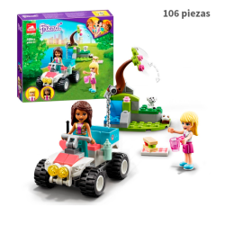 Buggy de Rescate de la Clinica Veterinaria  - Friends - 106 piezas