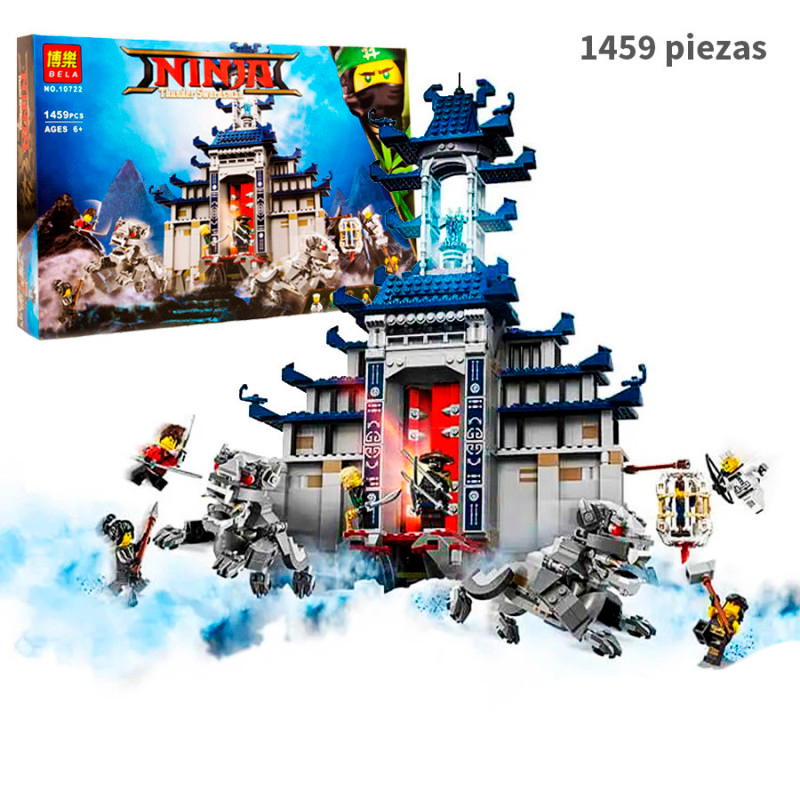 Templo del Arma Totalmente Difinitiva- Ninjago  - 1459 piezas