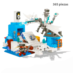 El Dragon de Nieve  - Minecraft - 365 piezas