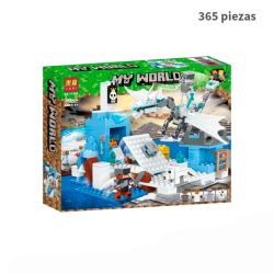 El Dragon de Nieve  - Minecraft - 365 piezas