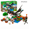 Batalla con el dragón negro  - Minecraft - 283 piezas