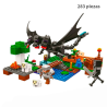 Batalla con el dragón negro  - Minecraft - 283 piezas